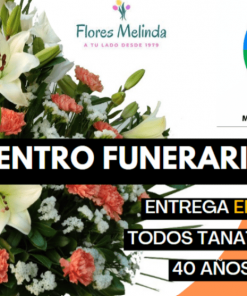 Floristería fúnebre Madrid para enviar urgente flores a tanatorios