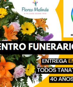 Floristería fúnebre para enviar centros de flores originales, baratos y sencillos al tanatorio