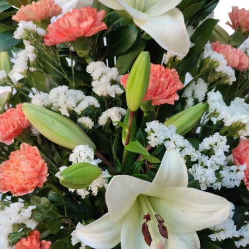 centro de flores fúnebre para difuntos especial enviar a tanatorios Madrid